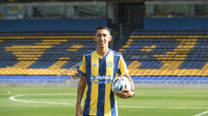 Ángel Di María vuelve a Rosario Central: "Volver a casa es muy especial"