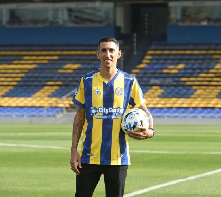 Ángel Di María vuelve a Rosario Central: "Volver a casa es muy especial"