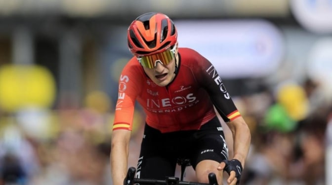 Carlos Rodríguez optimista tras Ventoux. El ciclista sigue mejorando en este tramo final del Tour de Francia 2025