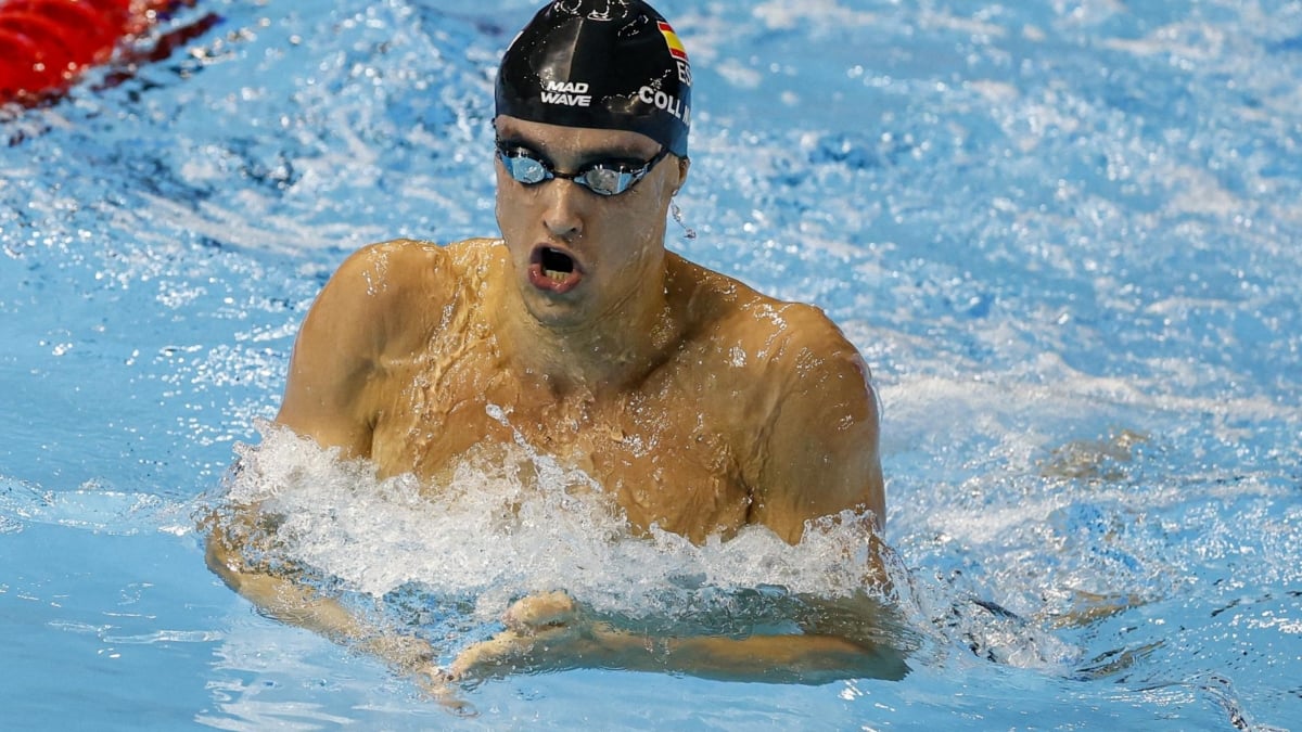 Carles Coll se clasifica quinto a semifinales de 200 braza Mundial Singapur