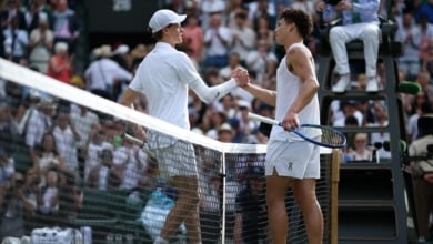 Jannik Sinner derrota a Ben Shelton y pasa a semifinales de Wimbledon