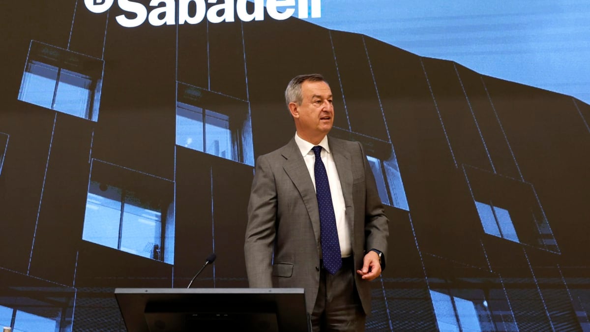 El consejero delegado del Banco Sabadell, César González-Bueno.