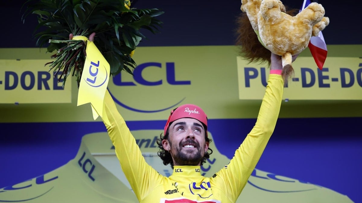 Clasificación general del Tour de Francia 2025 tras la 10ª etapa