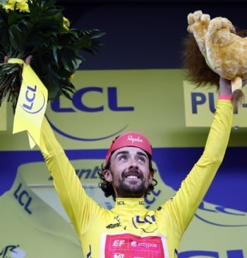 Clasificación general del Tour de Francia 2025 tras la 10ª etapa
