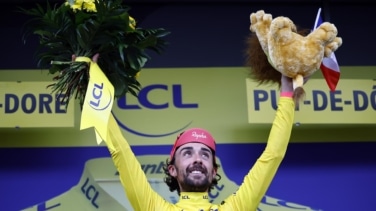 Clasificación general del Tour de Francia 2025 tras la 10ª etapa