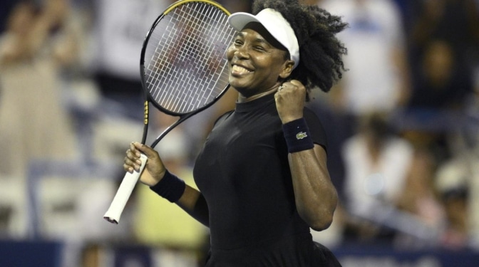 Venus Williams, con 45 años, avanza en Washington y marca hito histórico único