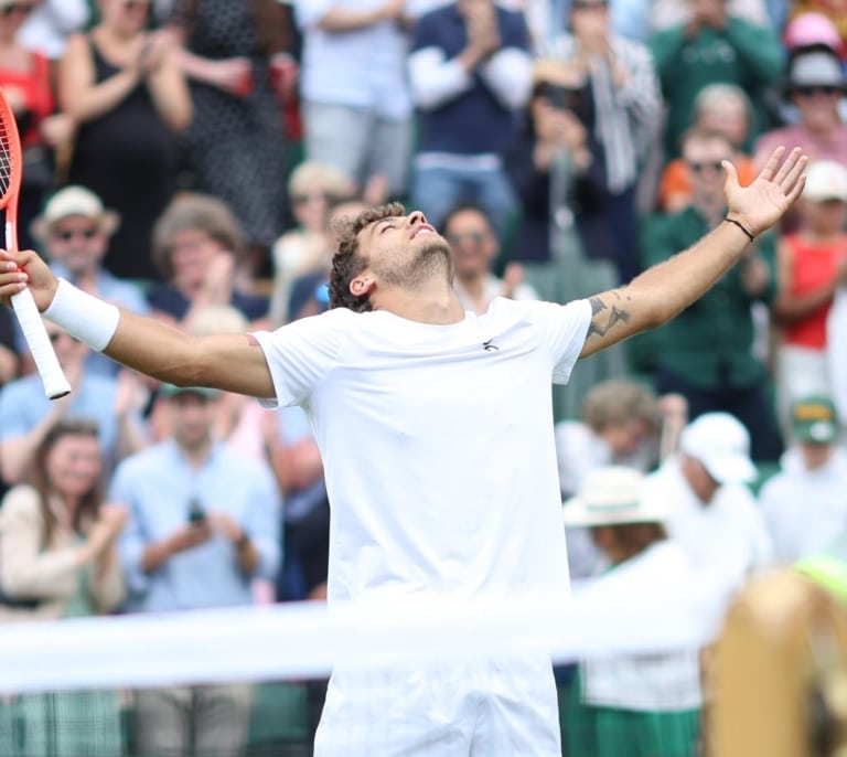 Flavio Cobolli logra en Wimbledon sus primeros cuartos de final en un 'Grand Slam'