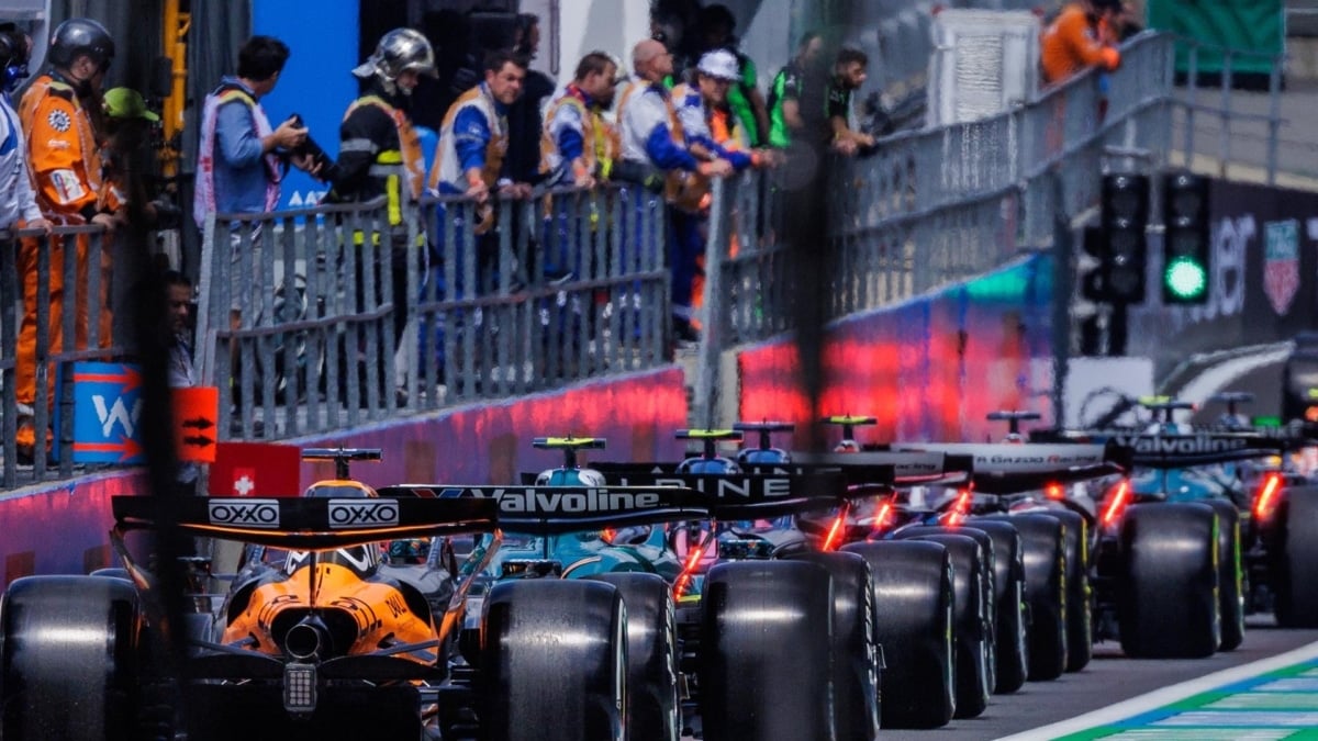 Oscar Piastri de McLaren lidera con autoridad los Libres 1 de Spa