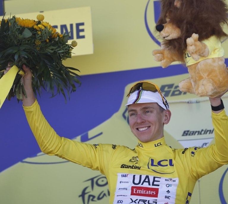 Clasificación general del Tour de Francia 2025 tras la 7ª etapa