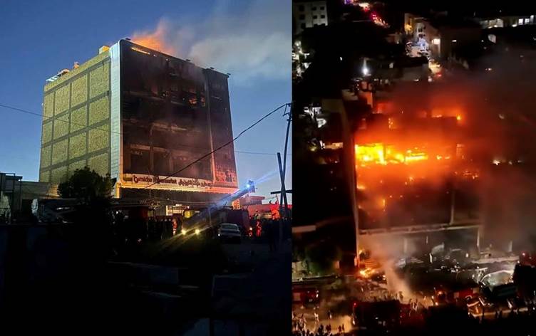 Al menos 60 muertos y decenas de desaparecidos en el incendio de un centro comercial en Irak