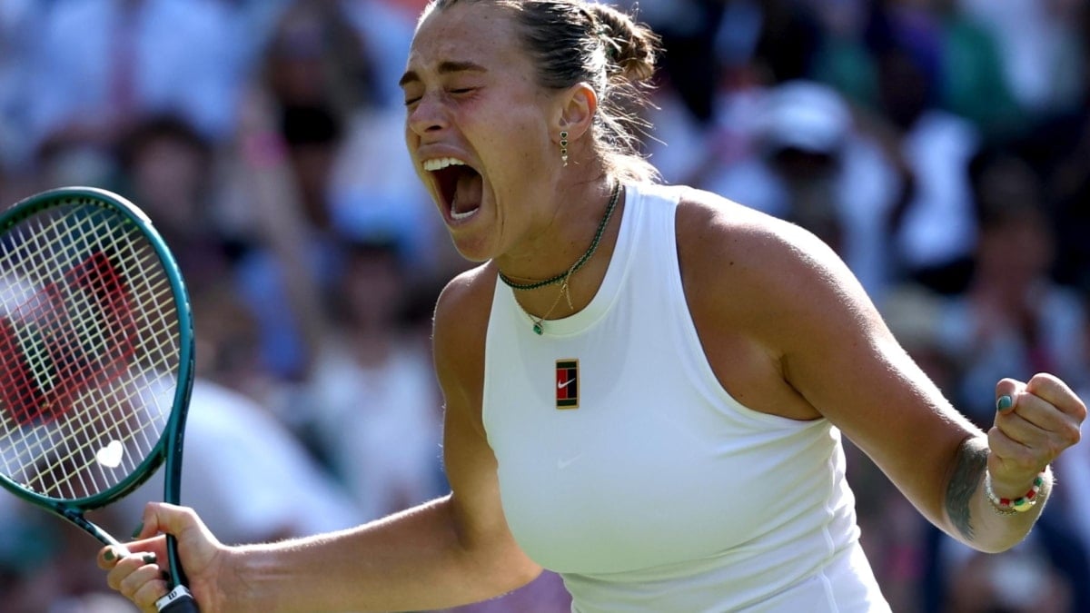 Aryna Sabalenka remonta y avanza a semifinales en Wimbledon 2025