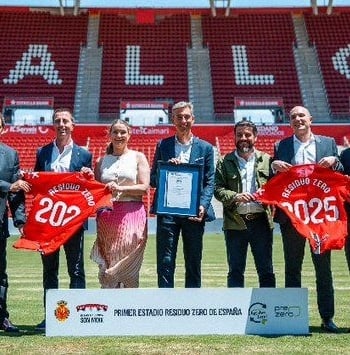 Son Moix se convierte en el primer estadio 'Residuo cero' de España