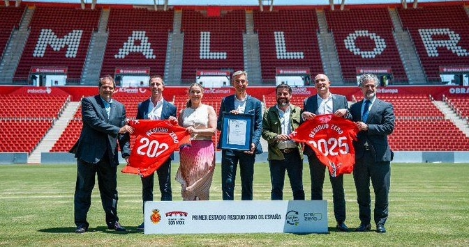 Son Moix se convierte en el primer estadio 'Residuo cero' de España