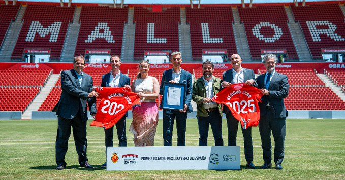 Son Moix se convierte en el primer estadio 'Residuo cero' de España