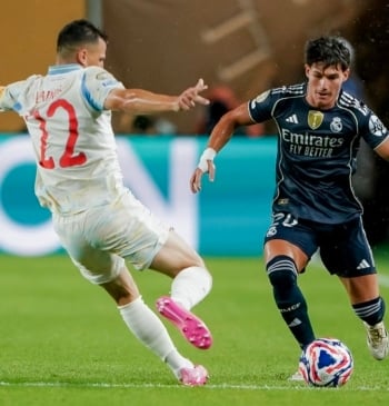 Fran García del Real Madrid se reivindica en el Mundial de Clubes