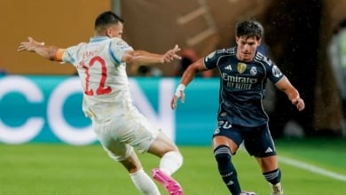 Fran García del Real Madrid se reivindica en el Mundial de Clubes