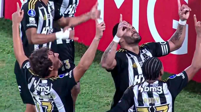 Atlético Mineiro vence al Bucaramanga con gol de Hulk en la Copa Sudamericana