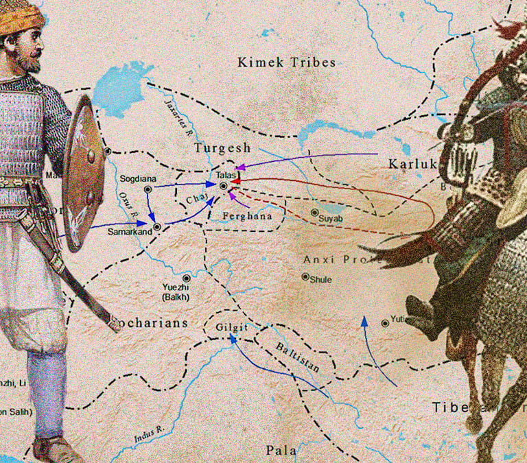 La batalla de Talas, la traición en la Ruta de la Seda que islamizó Asia Central