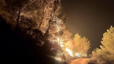 Muere un bombero que trabajaba en la extinción del incendio de Tarragona