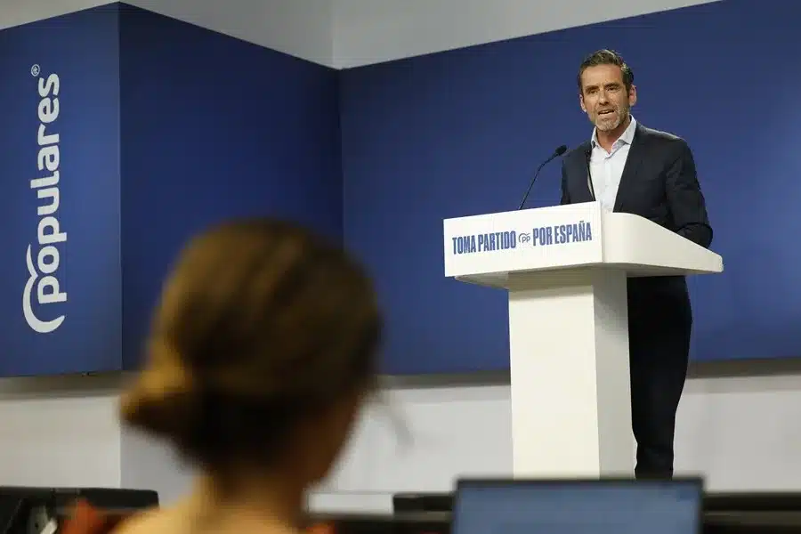 Feijóo no sustituirá a Borja Sémper y sólo será "reemplazado" cuando su situación médica lo exija