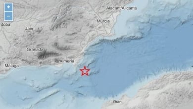 Sentido en municipios de 7 provincias un terremoto de magnitud 5,5 frente a la costa de Almería
