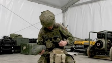 ¿Qué lleva en la mochila un soldado de infantería español?