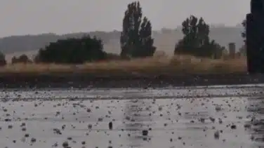Evacuados 96 menores vascos de campamento en Burgos por temporal de granizo y lluvia
