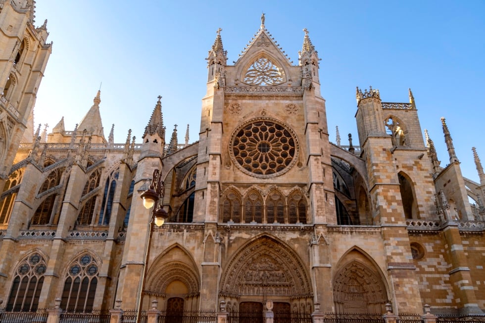 La catedral de Santa María de Regla de León.