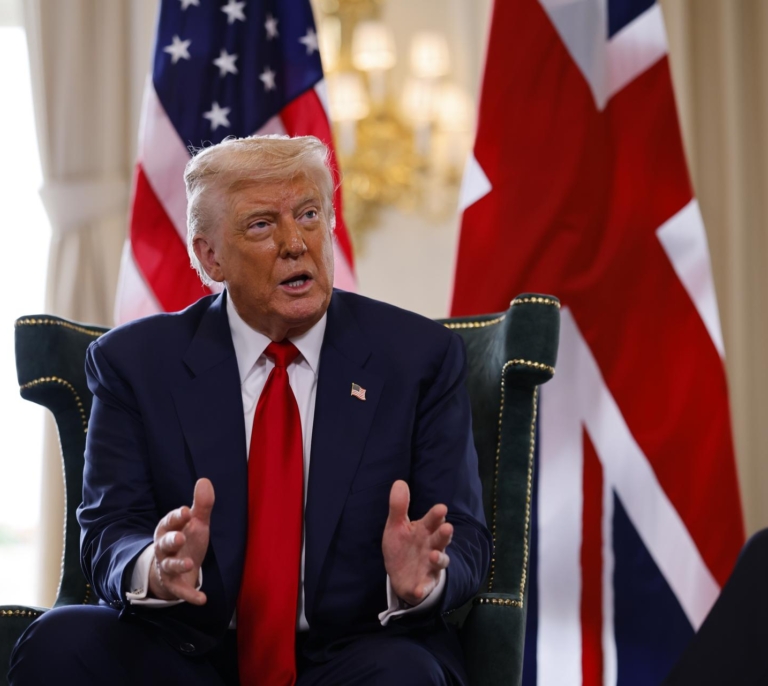 Trump contradice a Netanyahu: cree que los niños de Gaza están "muy hambrientos, lo veo en televisión"