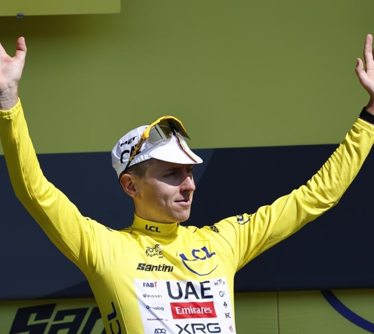 Clasificación general del Tour de Francia 2025 tras la 8ª etapa