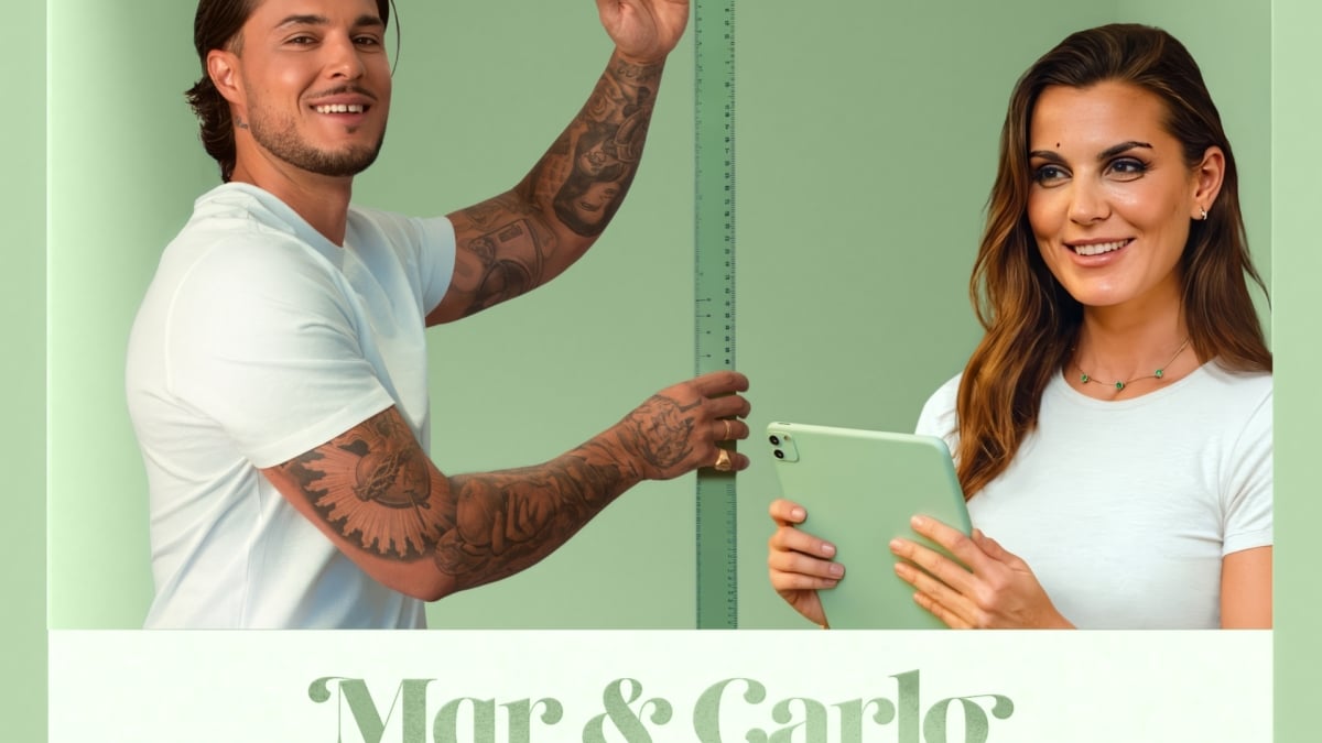 Mar Flores y su hijo Carlo Constanzia