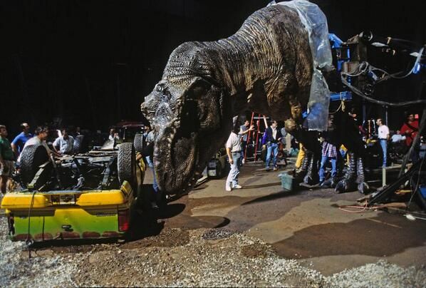 Detrás de las cámaras de 'Jurassic Park' (1993)