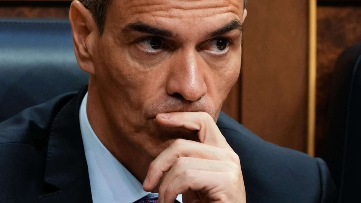 El presidente del Gobierno, Pedro Sánchez, en el Congreso de los Diputados