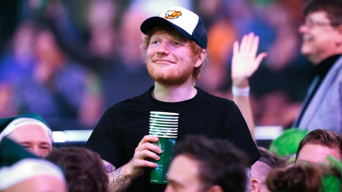 Ed Sheeran en Londres.