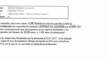 Los correos del 'caso Montoro': "Espero que el juez no nos pregunte o nos pida aclaración"