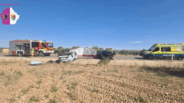 Cinco muertos y cuatro heridos tras chocar un coche y una furgoneta en Cuenca