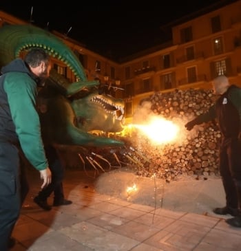 Los turistas de Palma se sorprenden al ver este cocodrilo