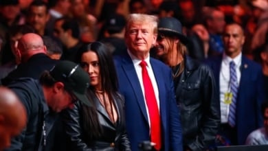 Donald Trump planea organizar un combate de UFC en la Casa Blanca