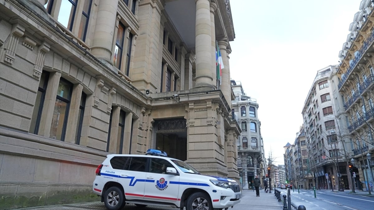La Audiencia de Gipuzkoa en una fotografía de archivo