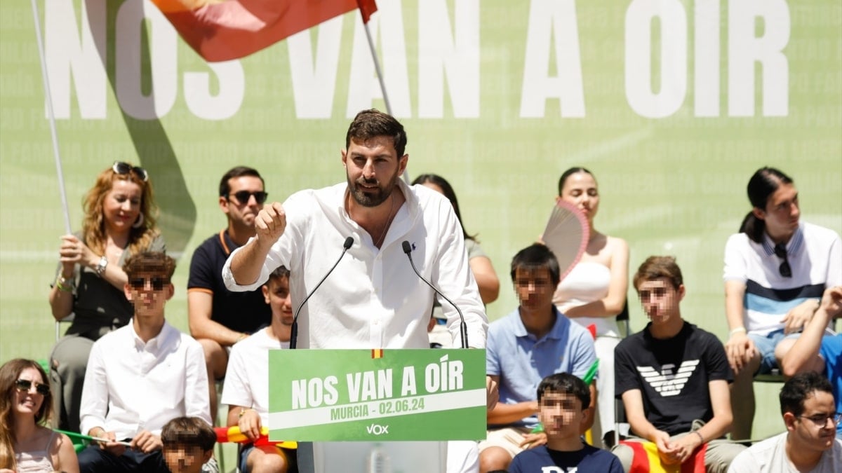 La Fiscalía abre diligencias contra el presidente de Vox en Murcia por delitos de odio