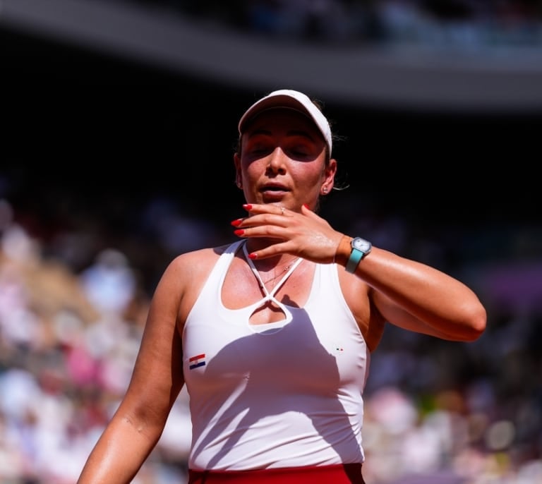 Donna Vekic, tenista croata y medallista olímpica, es figura del tenis mundial