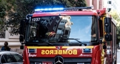 Descubren a un hombre carbonizado dentro de un coche por un incendio en Morata de Tajuña