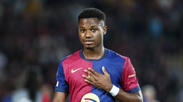 Ansu Fati cedido un año al Mónaco tras renovar con el Barça hasta 2028