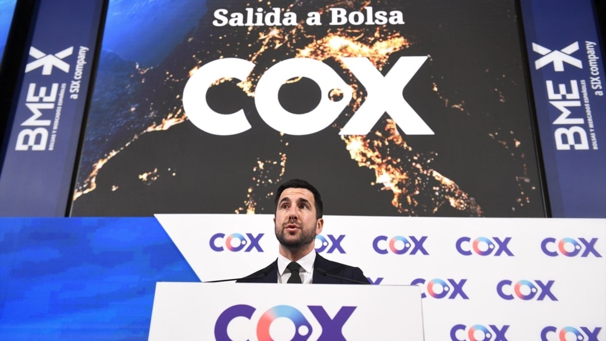 Cox cierra la semana con un avance del 11% y marca máximos desde su salida a Bolsa
