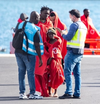 Interceptan a 25 migrantes en patera en Formentera