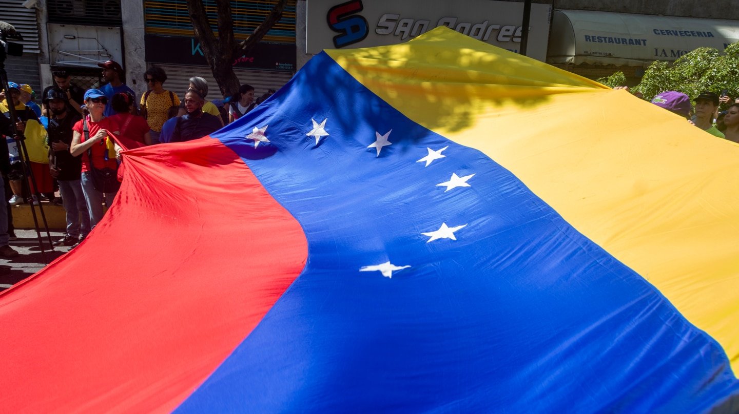 Concentración contra Nicolás Maduro en Caracas