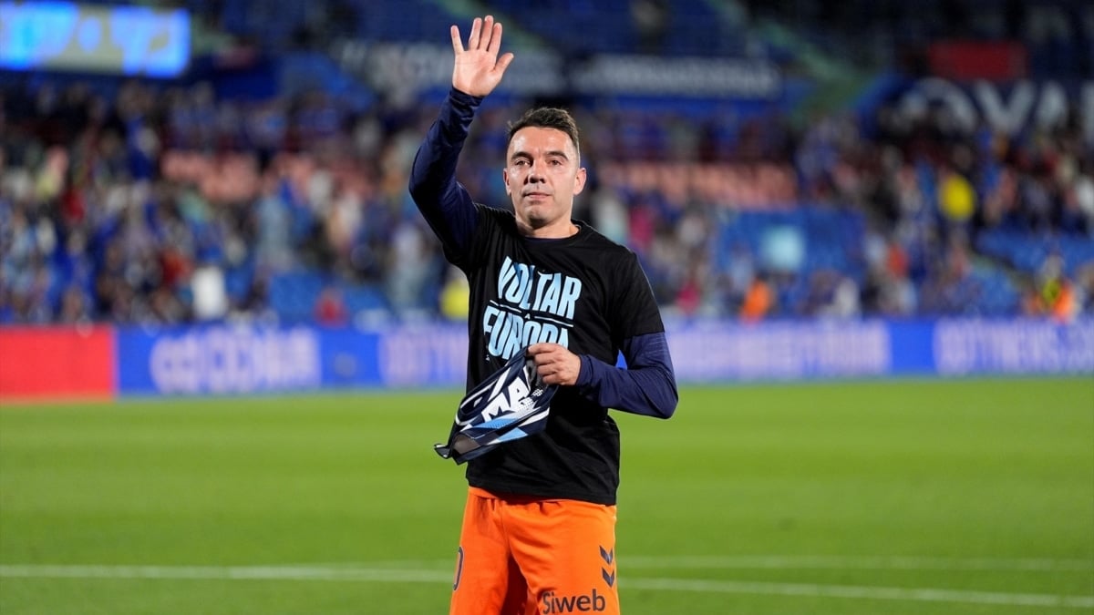 Iago Aspas es baja en el amistoso ante el Braga por lesión muscular
