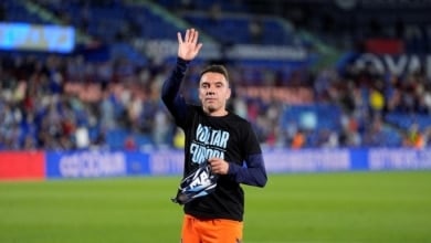 Iago Aspas es baja en el amistoso ante el Braga por lesión muscular