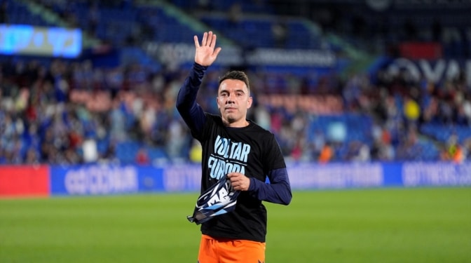 Iago Aspas es baja en el amistoso ante el Braga por lesión muscular