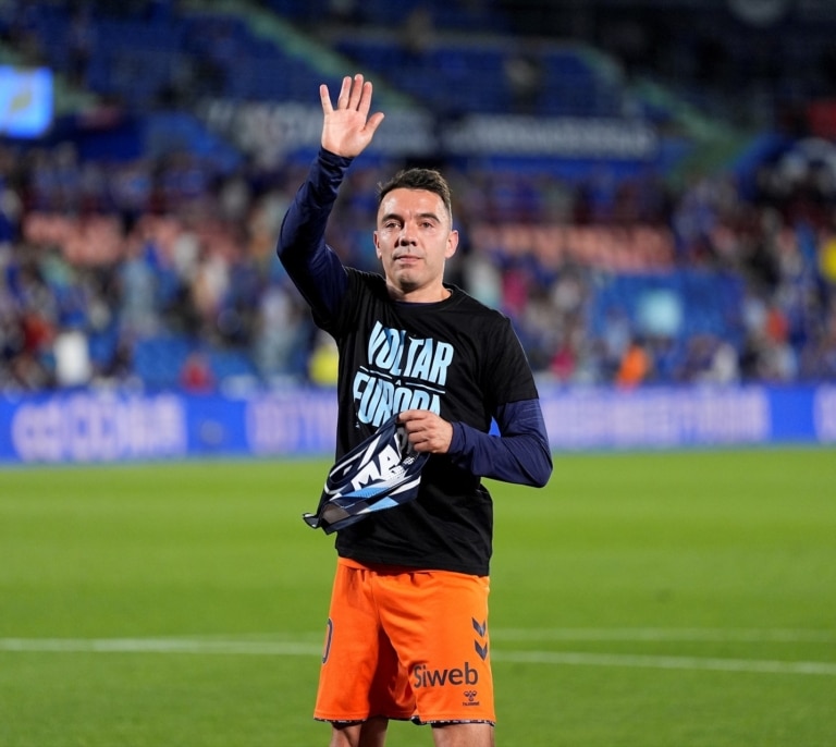 Iago Aspas es baja en el amistoso ante el Braga por lesión muscular